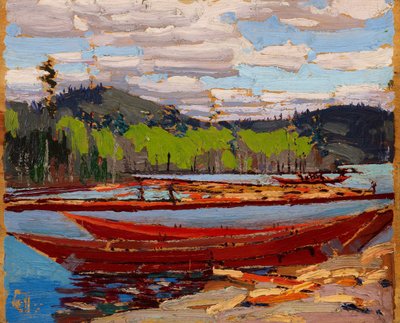 Boats by Tom Thomson